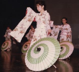 japan dance canvas